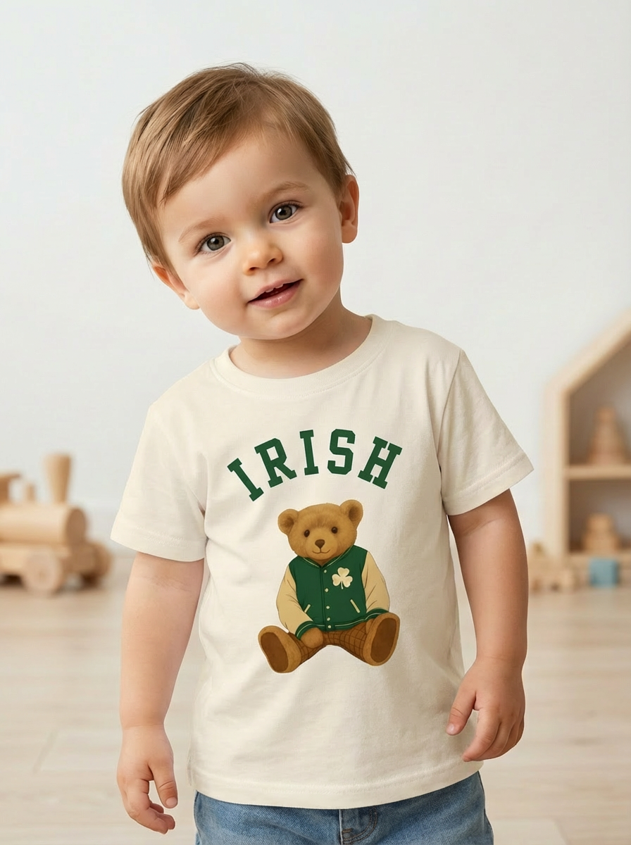 The Varsity Bear Tee - Irish Edition