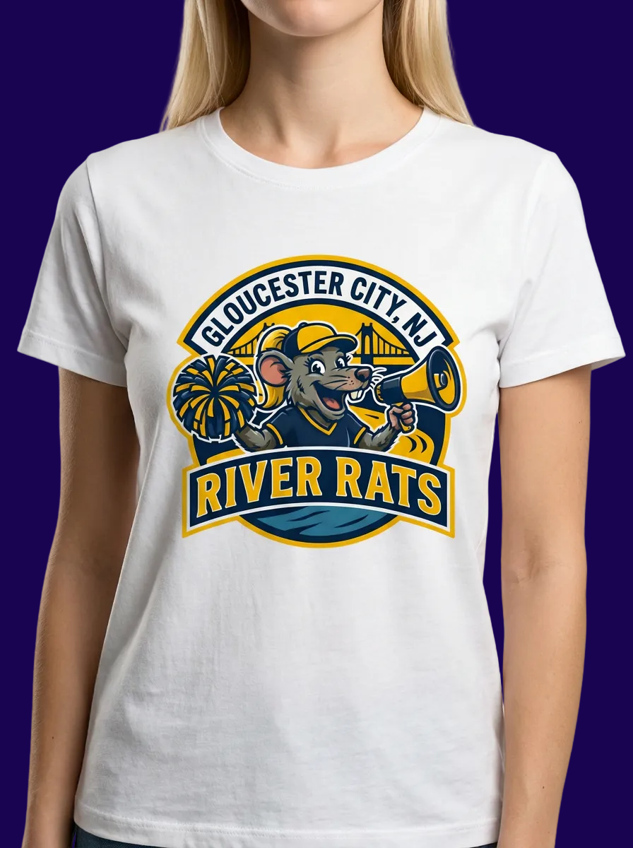 Gloucester City "River Rats" Women T-shirt