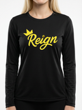 Reign Soccer Graphic Long-Sleeve Performance Tee - Youth