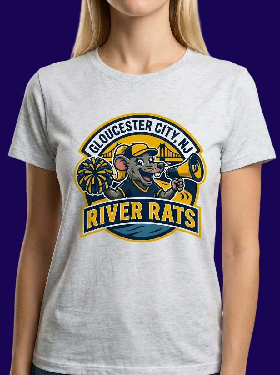 Gloucester City "River Rats" Women T-shirt